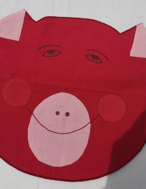 dessous assiette cochon